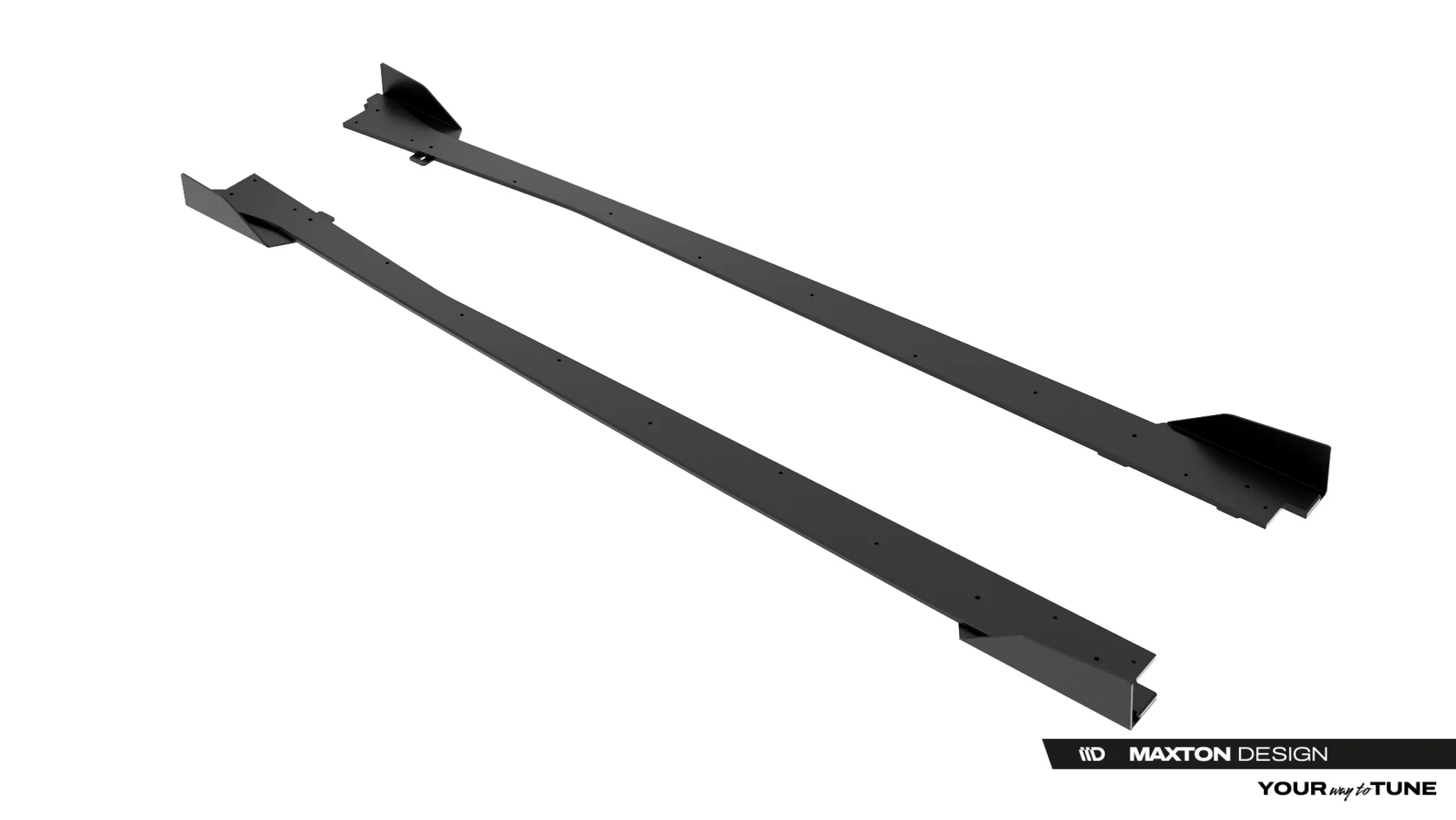 Street pro side skirts diffusers + flaps jaguar f-type x152 facelift 2