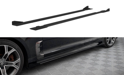 Street pro side skirts diffusers + flaps kia stinger gt / gt-line / standard mk1