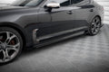 Street pro side skirts diffusers + flaps kia stinger gt / gt-line / standard mk1