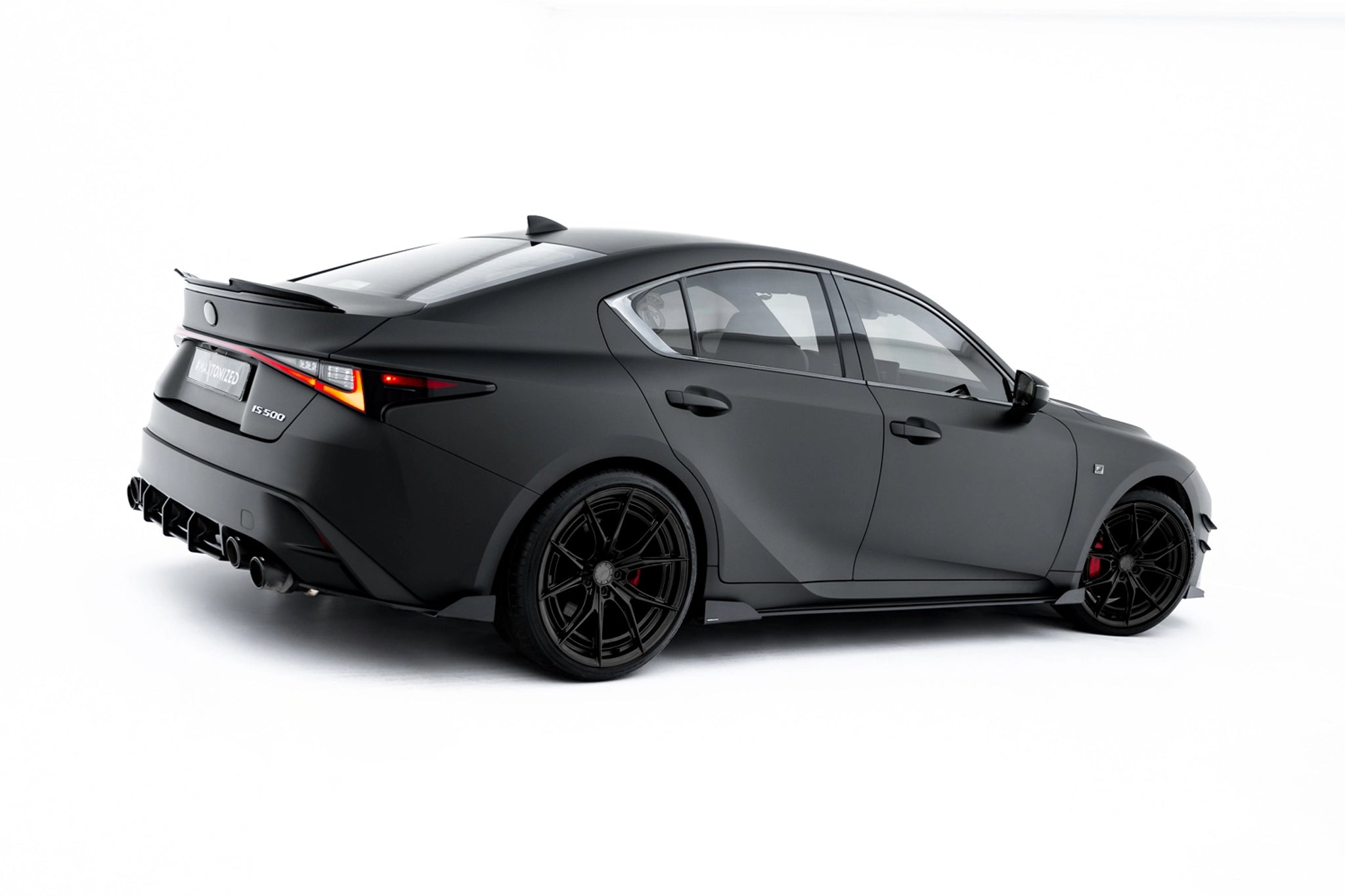 Street pro side skirts diffusers + flaps lexus is 500 mk3 facelift 2 (xe30)