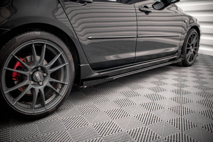 Street pro side skirts diffusers + flaps mazda 3 mps mk1