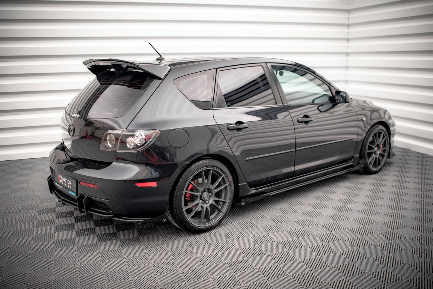 Street pro side skirts diffusers + flaps mazda 3 mps mk1