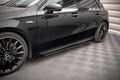 Street pro side skirts diffusers + flaps mercedes a35 amg / amg-line aero pack w177
