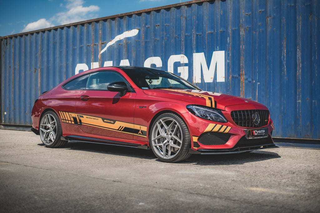 Street Pro Side -hameet Diffusers + Flaps Mercedes-AMG C43 Coupe C205