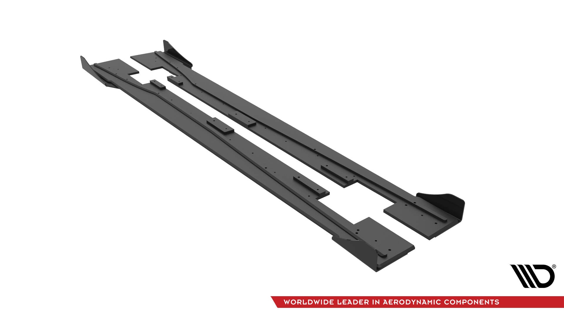 Street Pro Side nederdele diffusorer + flapper Mercedes-Benz A 45 AMG W176 ansigtsløftning