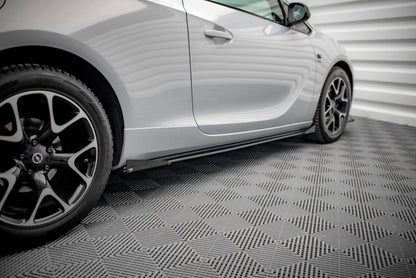 Street pro side skirts diffusers + flaps opel astra gtc opc-line j