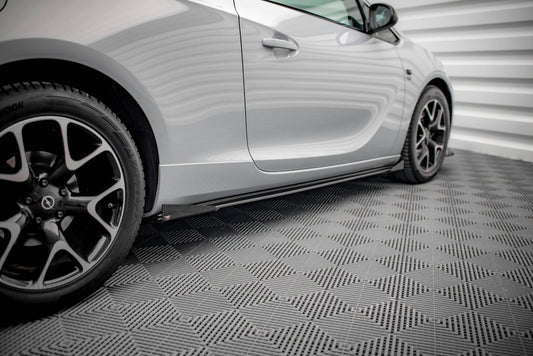 Street pro side skirts diffusers + flaps opel astra gtc opc-line j