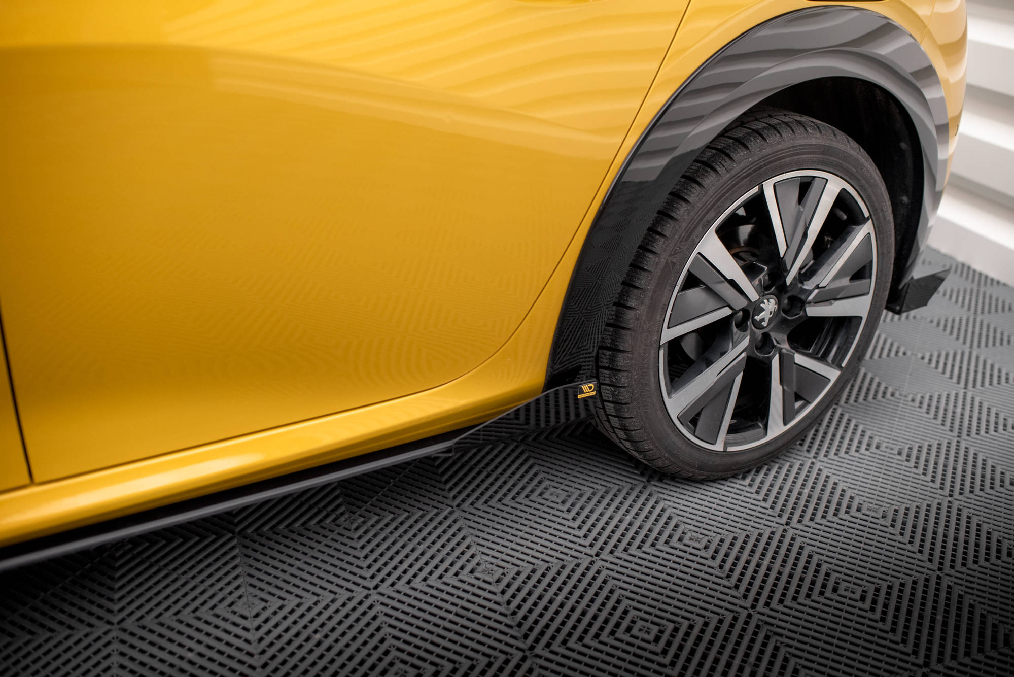 Street pro side skirts diffusers + flaps peugeot 208 gt mk2