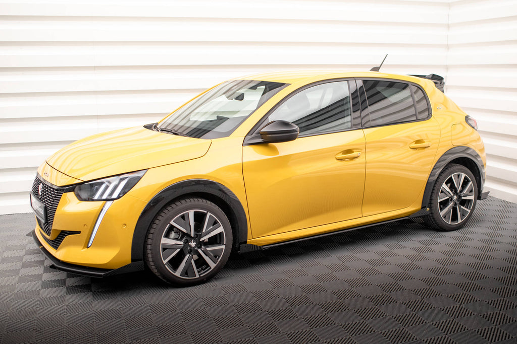 Street pro side skirts diffusers + flaps peugeot 208 gt mk2