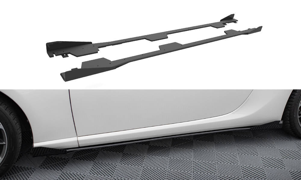 Street Pro Side -hameet hajottimet + läpät Subaru brz mk1 / mk1 kasvojenkorotus