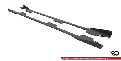 Street pro side skirts diffusers + flaps subaru brz mk1 / mk1 facelift