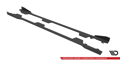 Street pro side skirts diffusers + flaps subaru brz mk1 / mk1 facelift