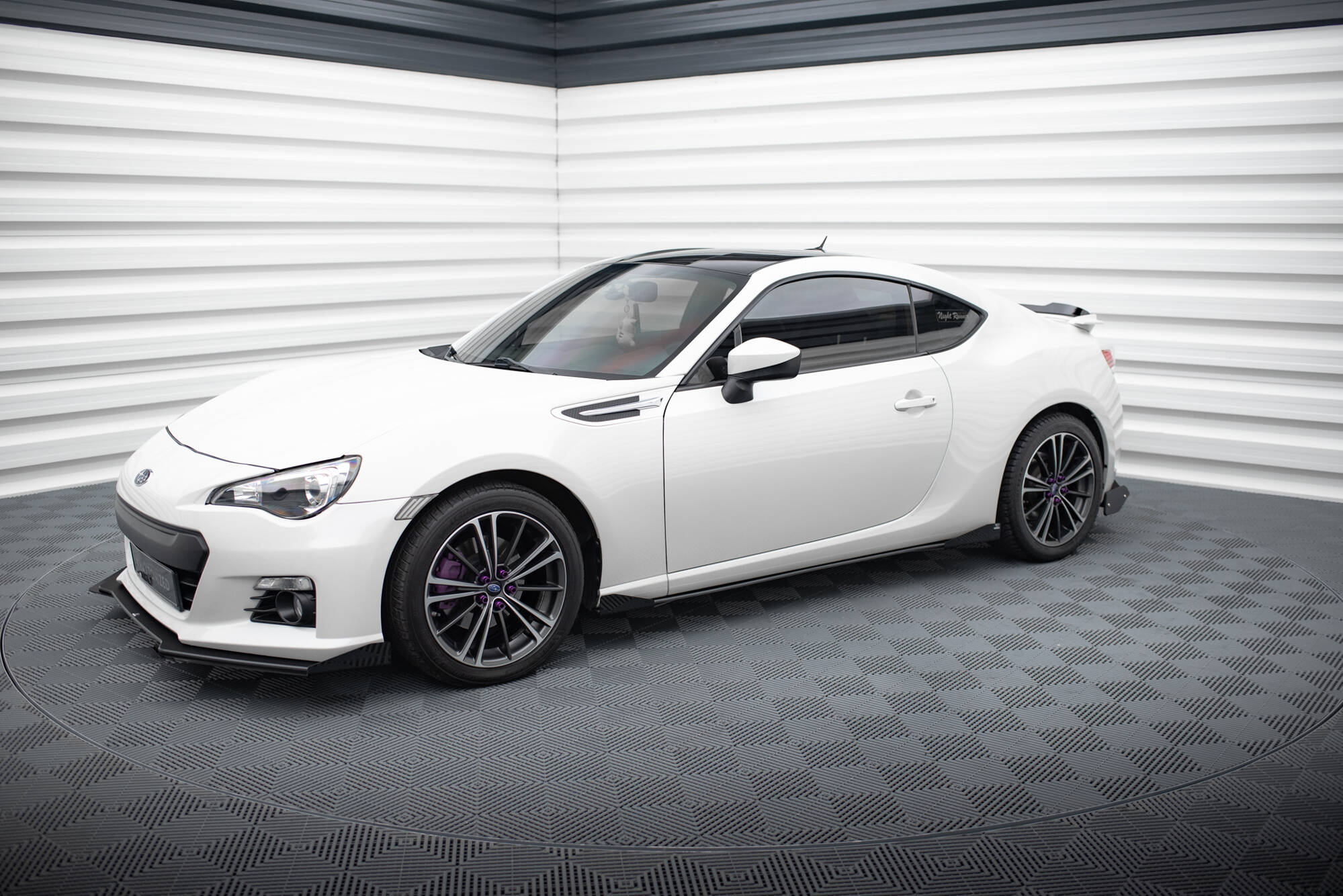 Street Pro Side -hameet hajottimet + läpät Subaru brz mk1 / mk1 kasvojenkorotus