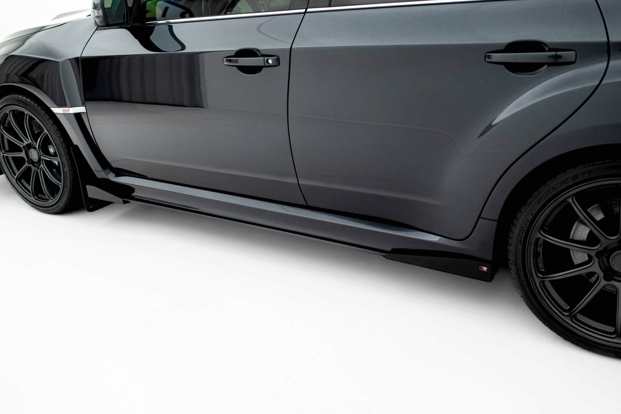 Street Pro Side -hameet Diffusers + Flaps Subaru Impreza WRX STI MK3 Facelift