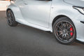 Street pro sideskjørt diffusere + klaffer toyota gr yaris mk4