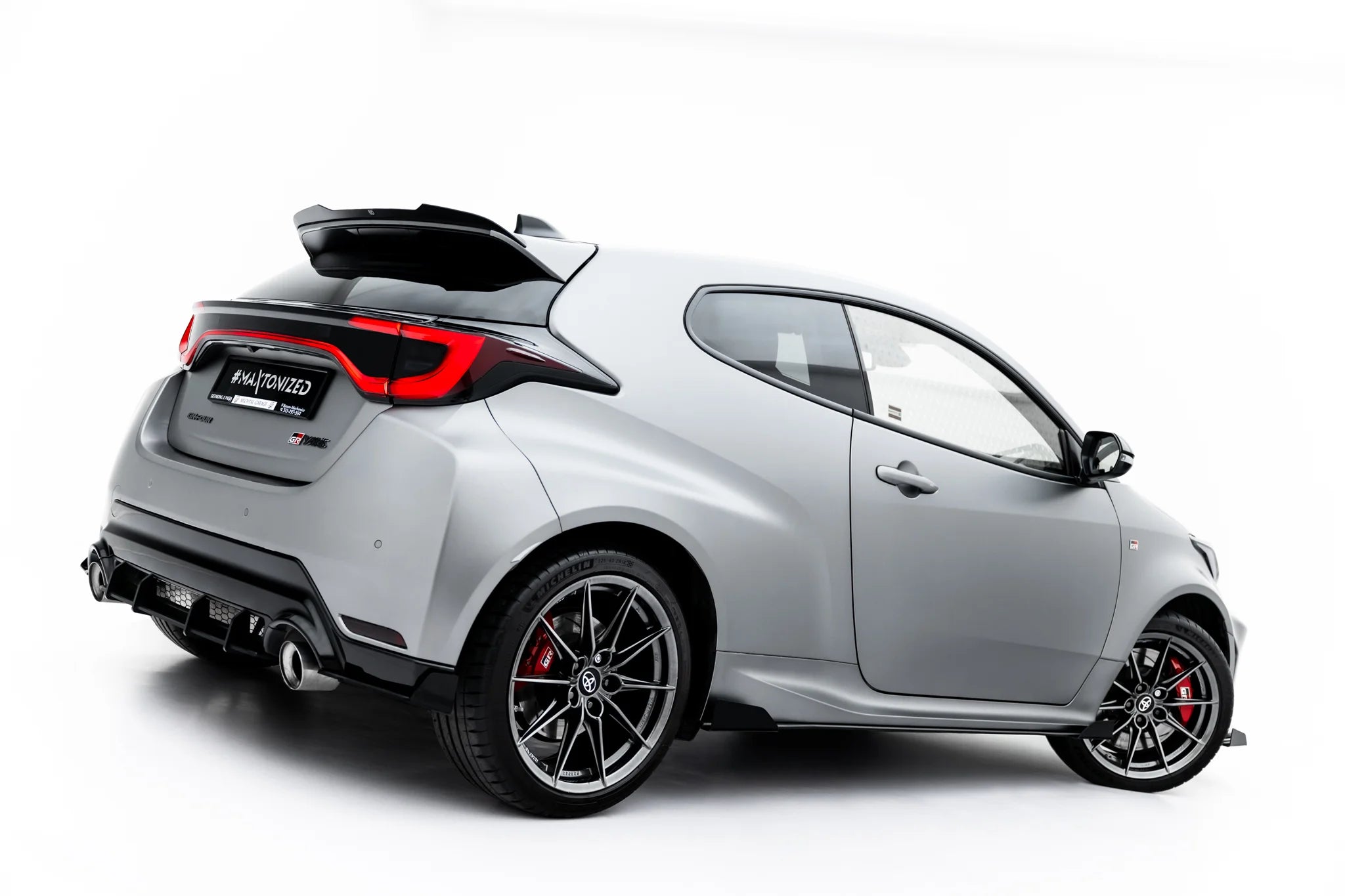 Street pro side skirts diffusers + flaps toyota gr yaris mk4 facelift