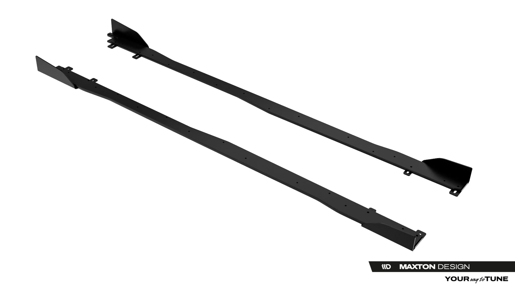 Street pro sideskjørt diffusere + klaffer toyota gr yaris mk4 ansiktsløftning