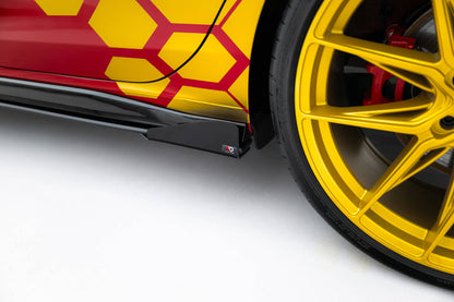 Street pro side skirts diffusers + flaps volkswagen golf gti clubsport mk8 facelift