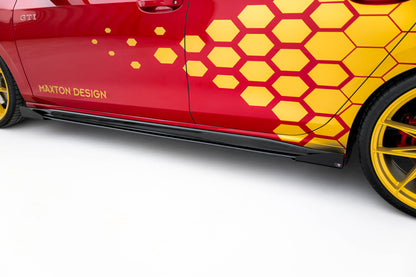 Street Pro Side -hameet Diffusers + Flaps Volkswagen Golf GTI Clubsport MK8 FaceLift