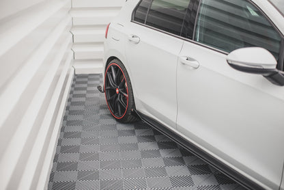 Street Pro Side -hameet Diffusers + Flaps Volkswagen Golf GTI / GTE / GTI Clubsport / R-Line MK8