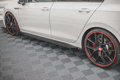 Street Pro Side -hameet Diffusers + Flaps Volkswagen Golf GTI / GTE / GTI Clubsport / R-Line MK8