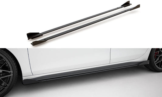 Street Pro Side -hameet Diffusers + Flaps Volkswagen Golf GTI / GTE / GTI Clubsport / R-Line MK8