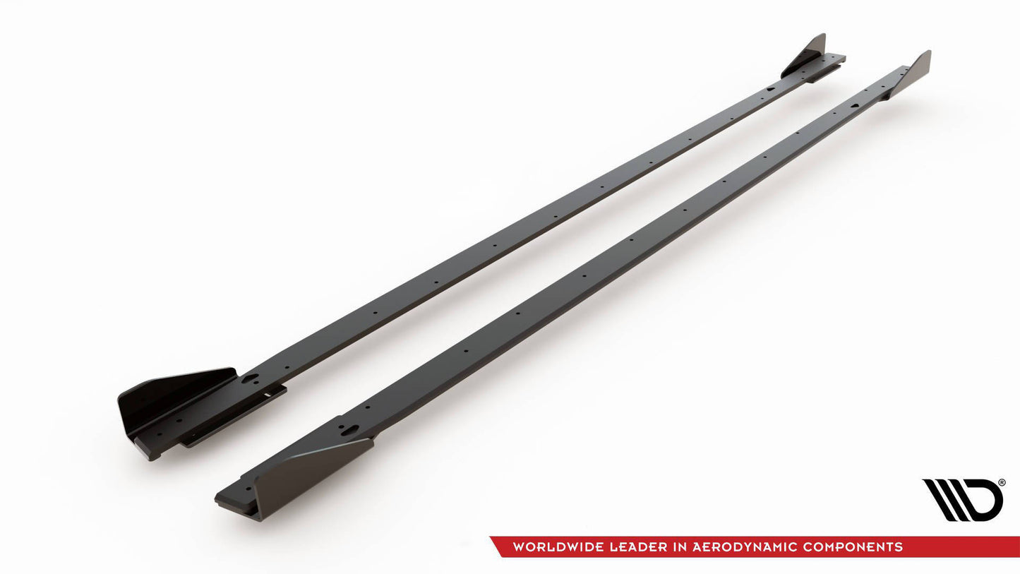 Street Pro Side -hameet Diffusers + Flaps Volkswagen Golf GTI / GTE / GTI Clubsport / R-Line MK8