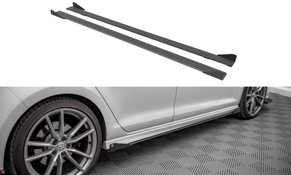 Street Pro Side -hameet Diffusers + Flaps Volkswagen Golf R MK7