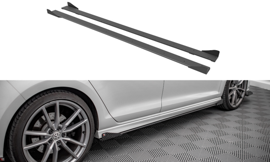 Street Pro Side -hameet Diffusers + Flaps Volkswagen Golf R MK7