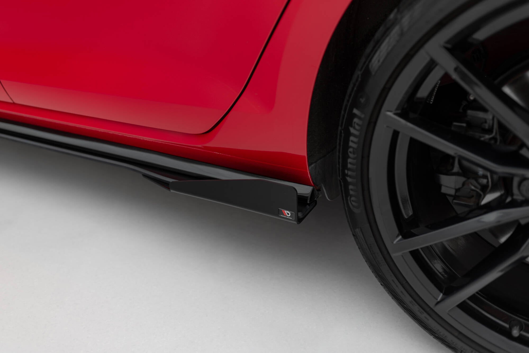 Street pro side skirts diffusers + flaps volkswagen golf r / r-line mk7 facelift