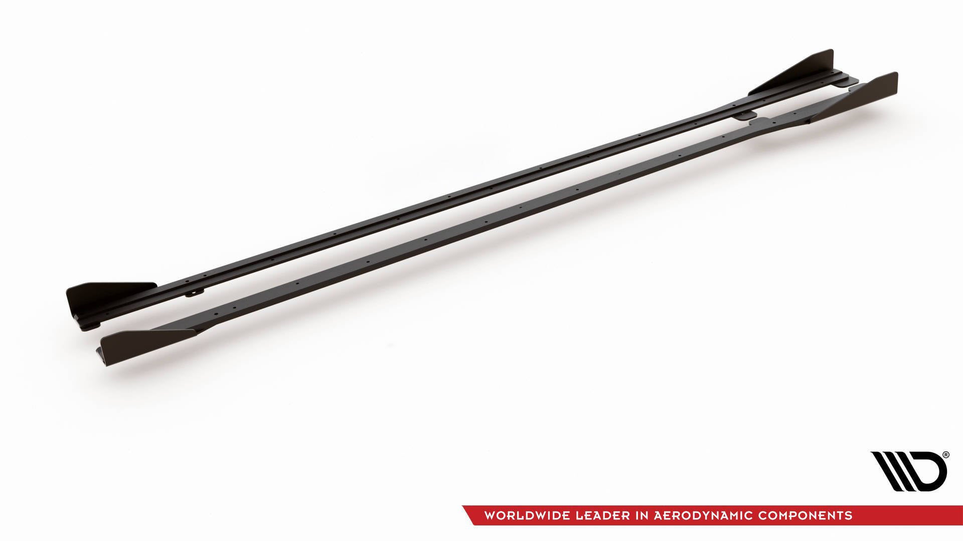 Street pro side skirts diffusers + flaps volkswagen golf r / r-line mk7 facelift