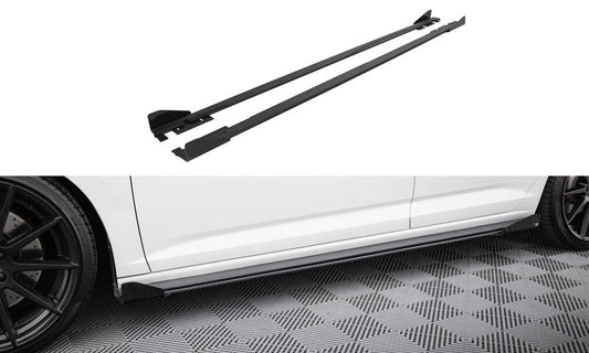 Street pro side skirts diffusers + flaps volkswagen jetta gli mk7