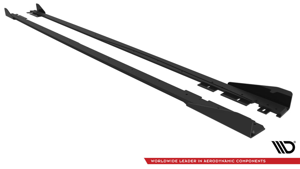 Street pro side skirts diffusers + flaps volkswagen jetta gli mk7