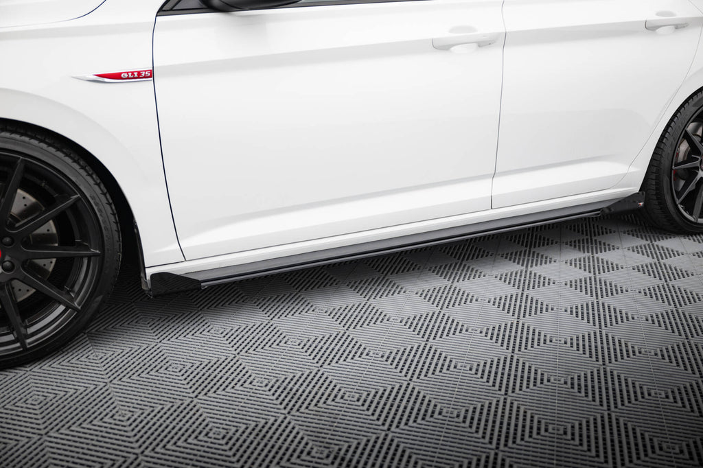 Street pro side skirts diffusers + flaps volkswagen jetta gli mk7