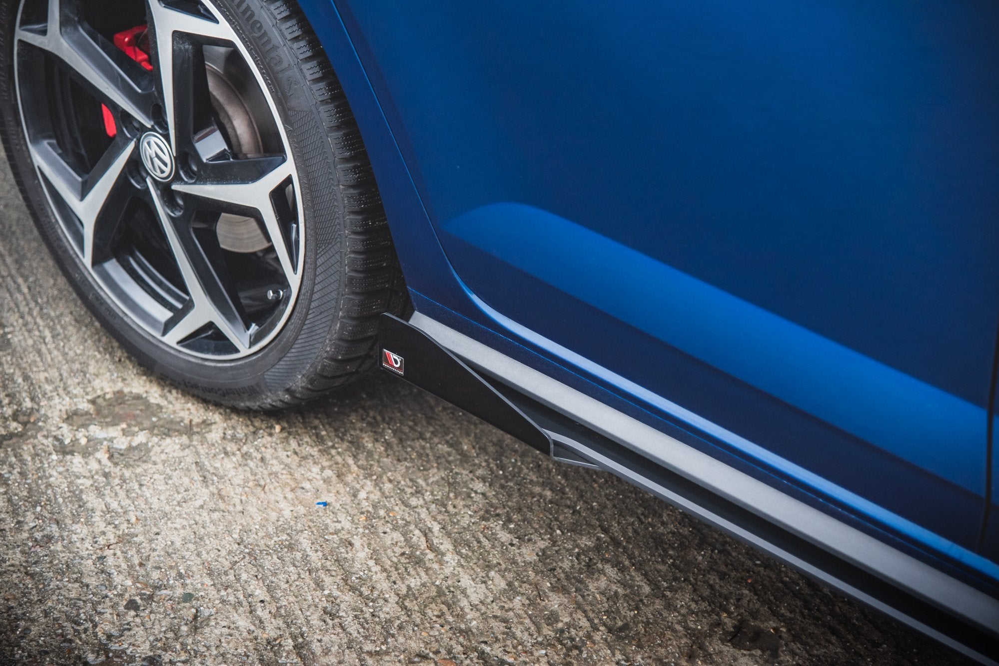Street Pro Side -hameet Diffusers + Flaps Volkswagen Polo GTI MK6