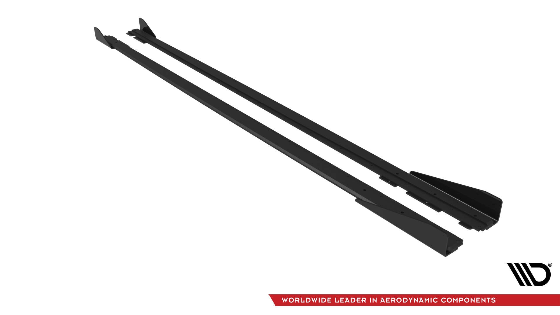 Street pro side skirts diffusers + flaps volkswagen polo gti mk6 facelift
