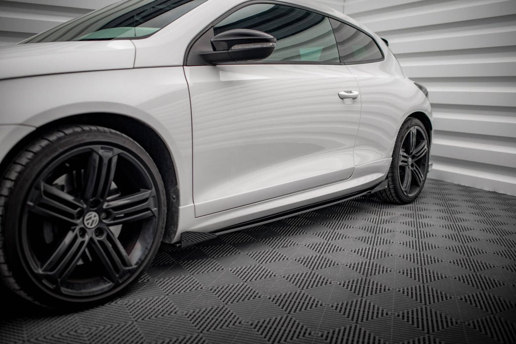 Street pro side skirts diffusers + flaps volkswagen scirocco r mk3 / mk3 facelift