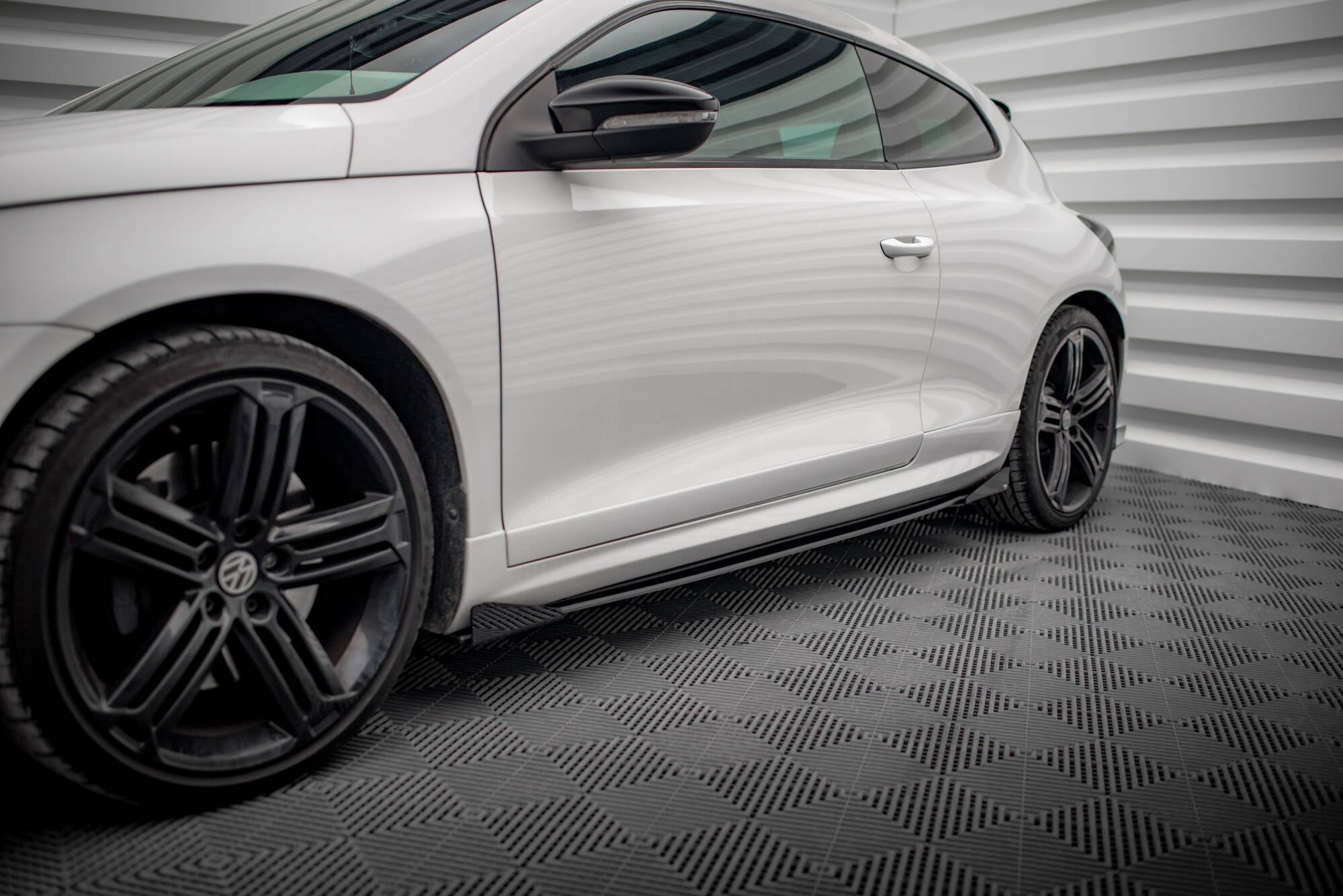 Street pro side skirts diffusers + flaps volkswagen scirocco r mk3 / mk3 facelift