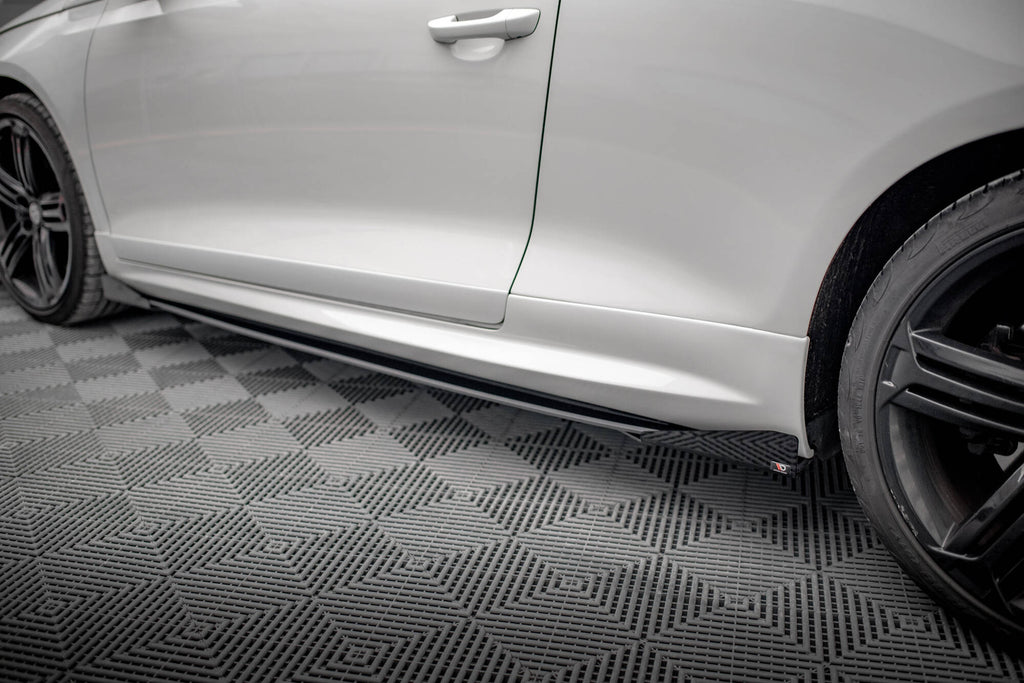 Street pro side skirts diffusers + flaps volkswagen scirocco r mk3 / mk3 facelift