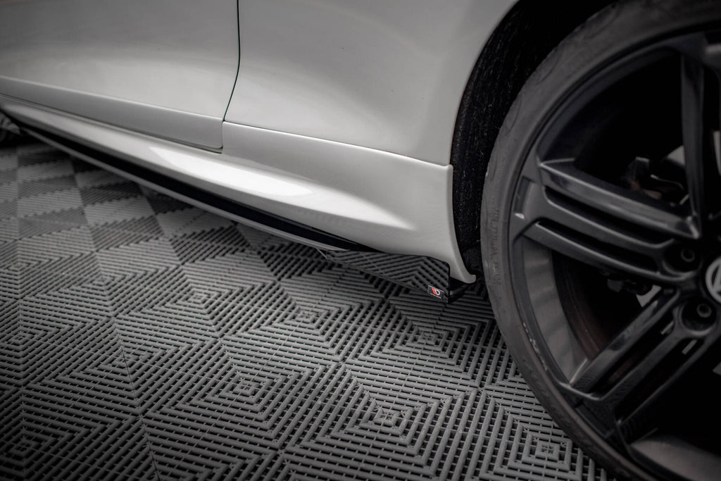 Street pro side skirts diffusers + flaps volkswagen scirocco r mk3 / mk3 facelift