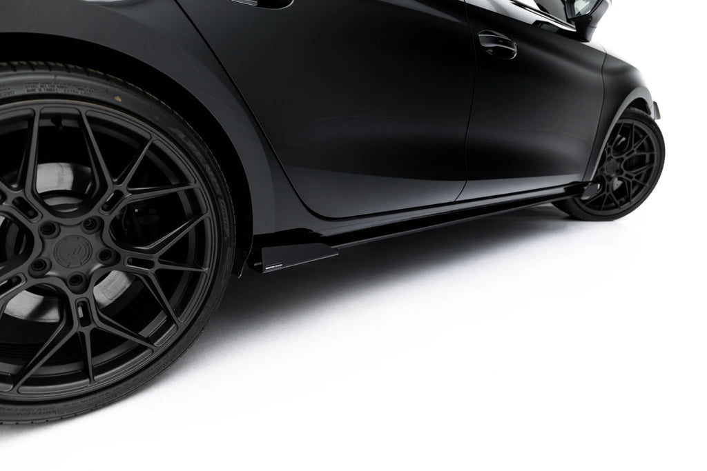 Street pro side skirts diffusers + flaps suitable for cupra leon st / hatchback mk1 facelift