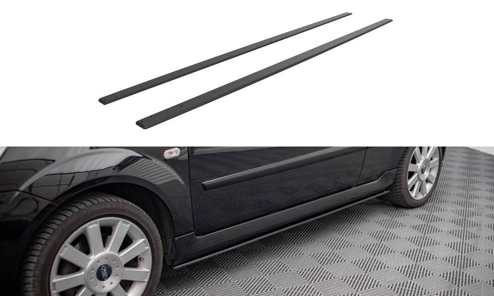 Street pro side skirts diffusers ford fiesta st mk6