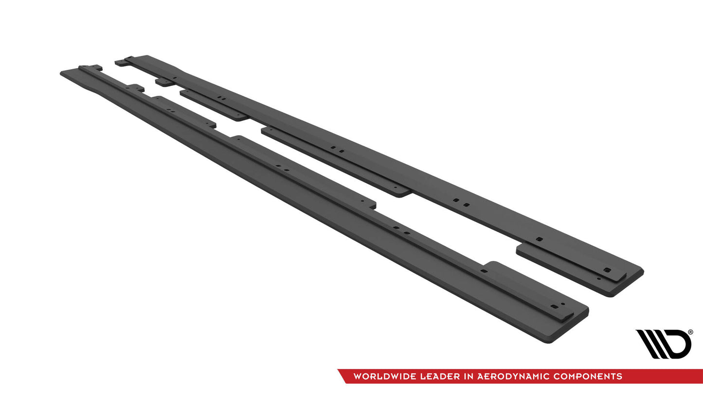 Street pro side skirts diffusers ford fiesta  st / st-line mk8