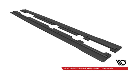 Street pro side skirts diffusers ford fiesta  st / st-line mk8