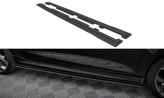 Street pro side skirts diffusers ford fiesta  st / st-line mk8