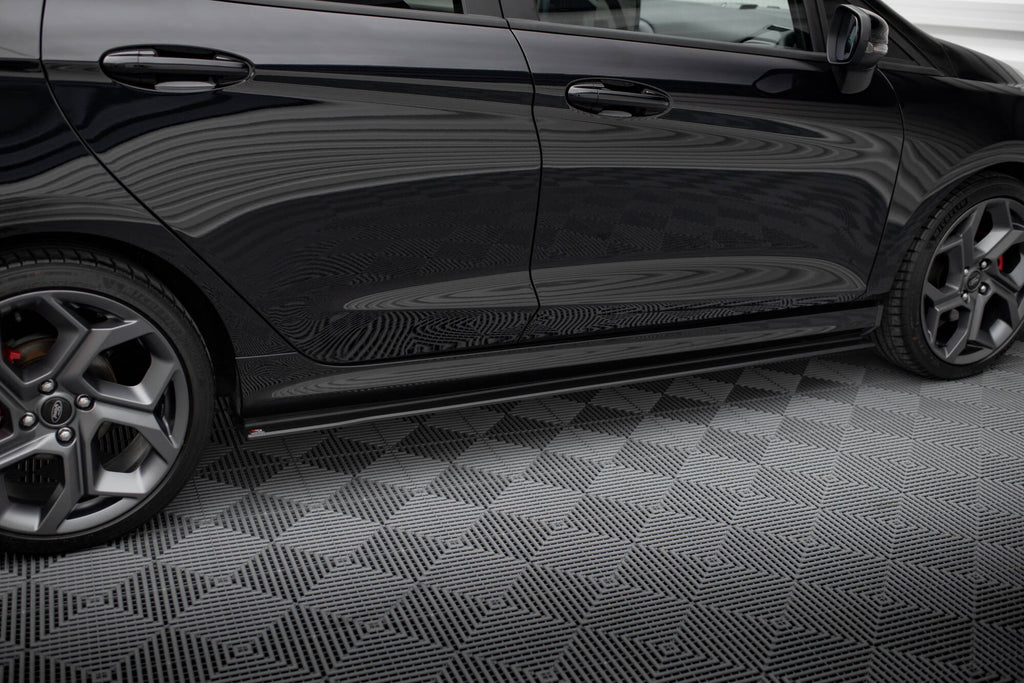 Street pro side skirts diffusers ford fiesta  st / st-line mk8