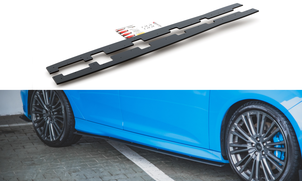 Street pro side skirts diffusers ford focus rs mk3
