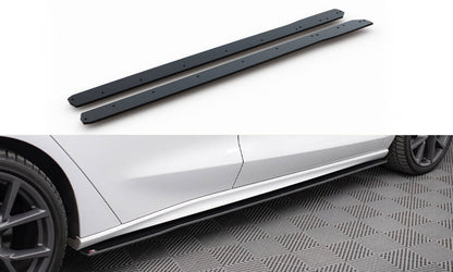 Street pro side skirts diffusers ford focus st / st-line mk4