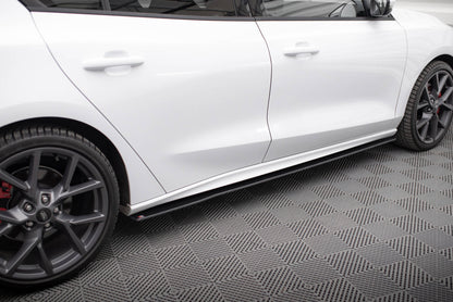 Street pro side skirts diffusers ford focus st / st-line mk4