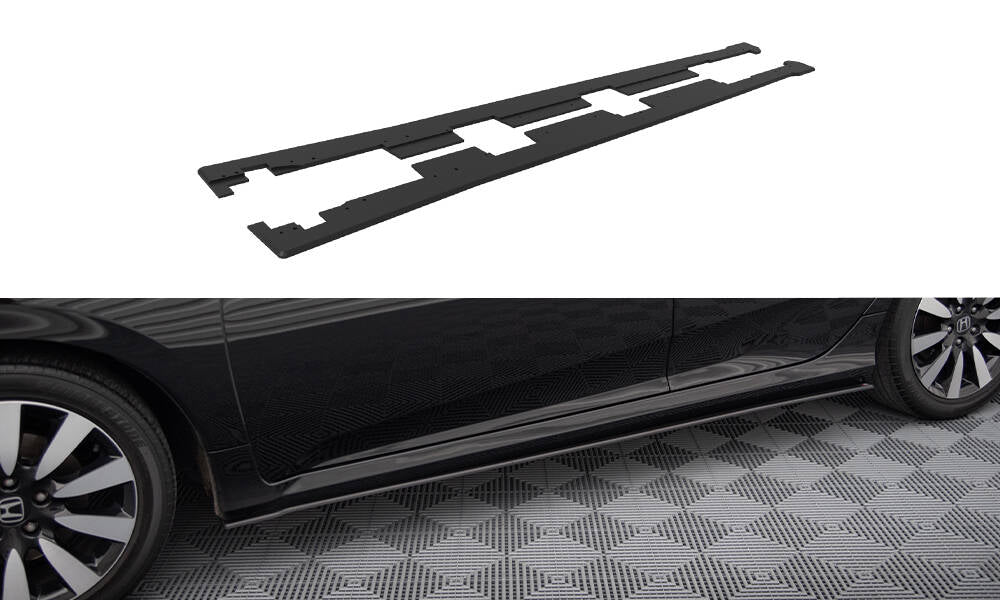 Street pro side skirts diffusers honda civic mk10